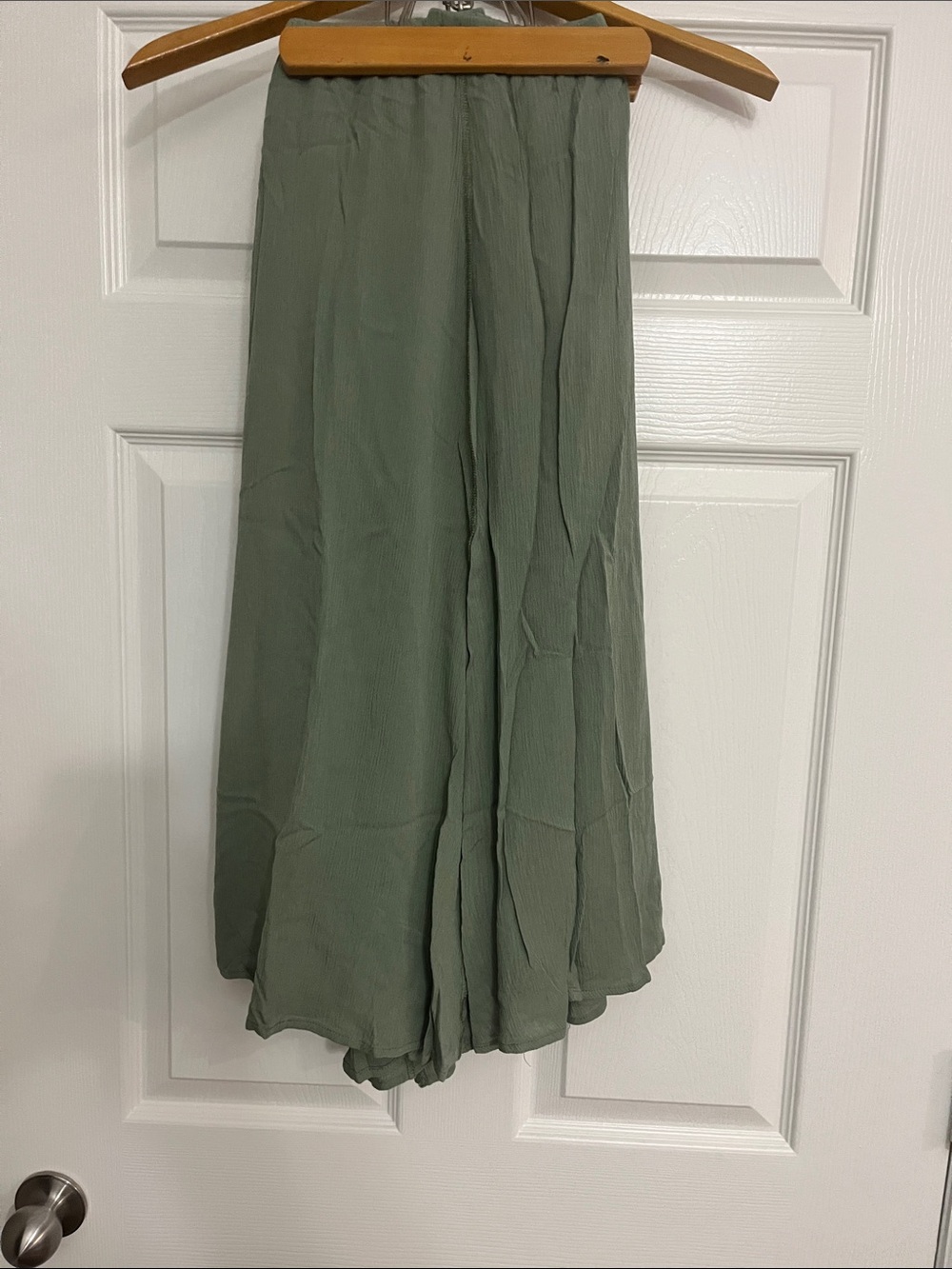 NorthStyle Sage Green Midi Skirt